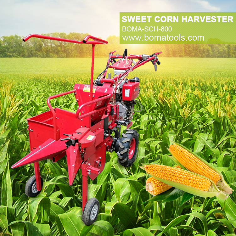 Low Price Good Quality Mini Combine Corn Harvester Maize Reaper