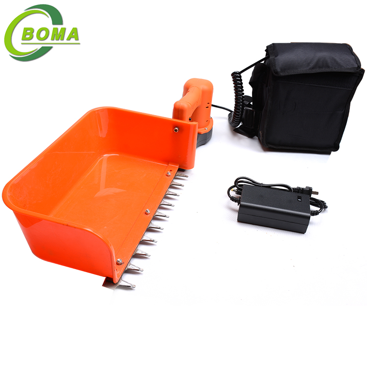 BOMA BMTH-300 Mini Tea Plucking Machine with Big Container for Sprout Grower