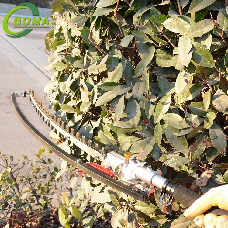 High Quality Curved 700w 26cc Petrol Hedge Trimmer for Garden and Yards