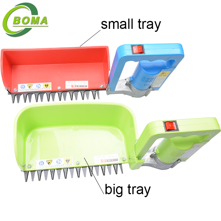 Rechargeable Small Tea Leaf Plucking Machine with Collecting Tray