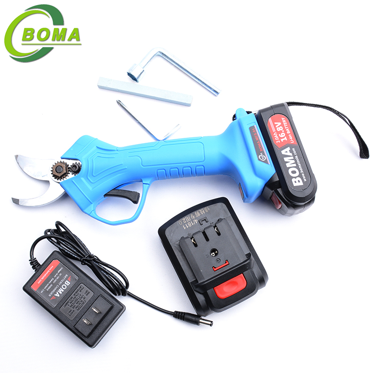 BOMA TOOLS Professional 25mm Electric Fruit Pruning Shear Electric Bypass Pruner China