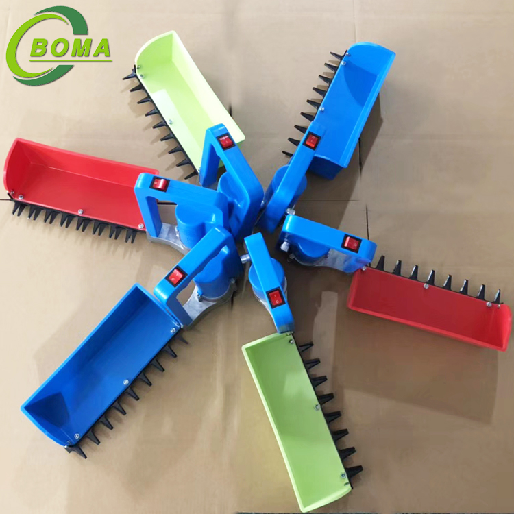 2018 The Newest Mini Tea Harvester Developed by BOMA Company