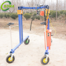 Battery Powered Automatic Round Shrub Trimming Machine with Curved Blades for Boxwoods