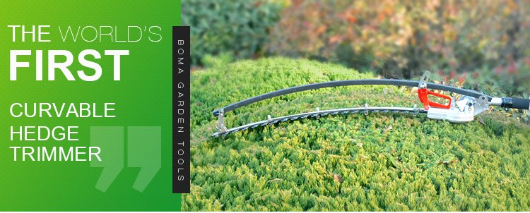 1.the first curvable hedge trimmers