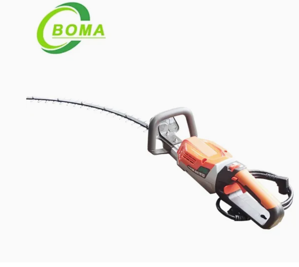 Electric 800mm Long Blade Hedge Trimmer Side Curved