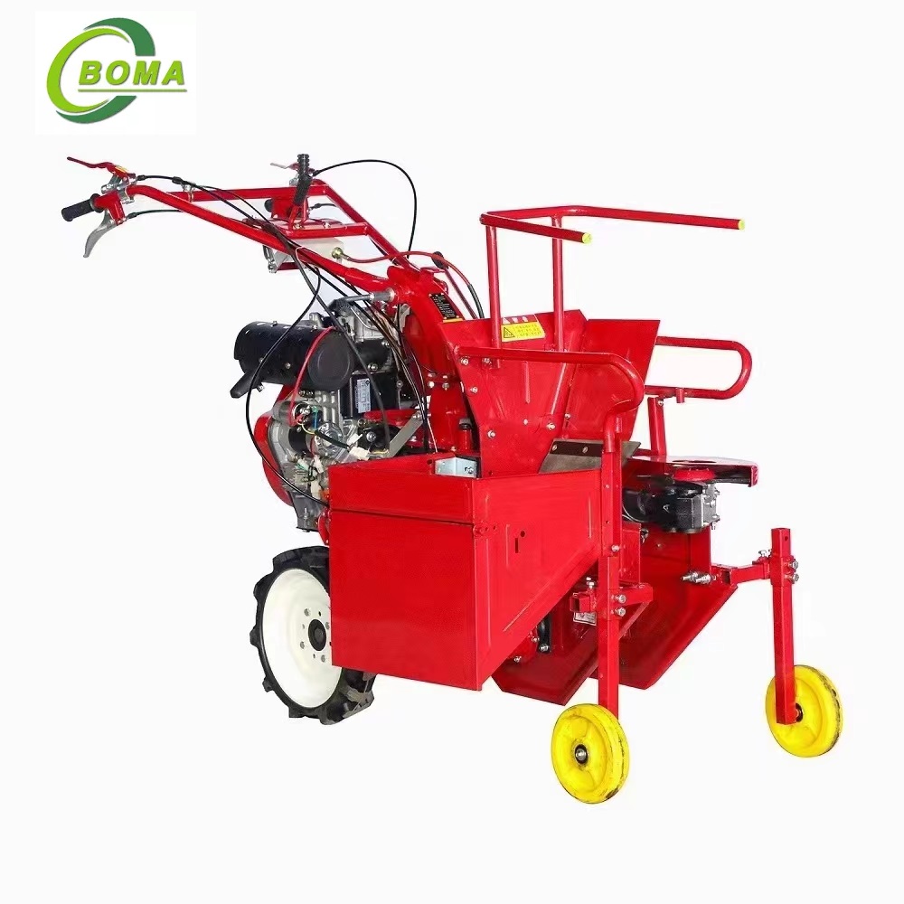  China Manufacturer Supplies Corn Harvesters Walking Type Corn Harvester Single Row Corn Harvester