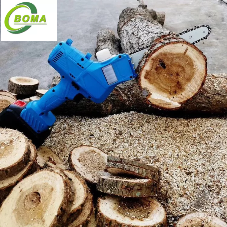 7 Inch 8 Inch Mini Electric Saw with 21V Li-ion Battery 2 Pcs Cordless ChainSaw Rechargeable Li-ion Battery Wood Saw Power Tools