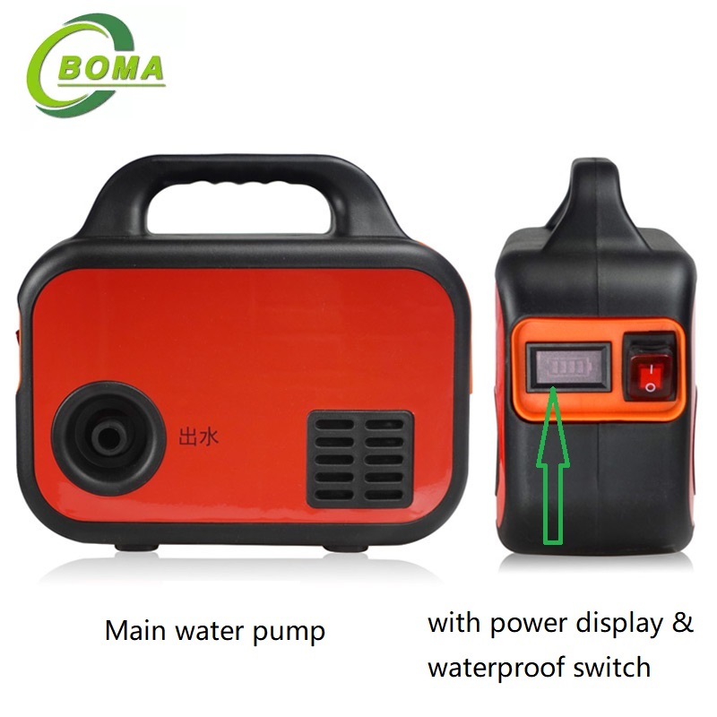 Small Battery Powered Portable Agricultural Use Water Pump Irrigation System 