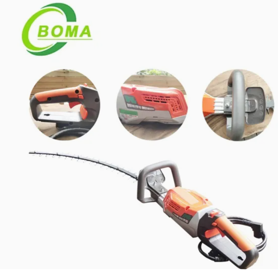 Electric 800mm Long Blade Hedge Trimmer Side Curved
