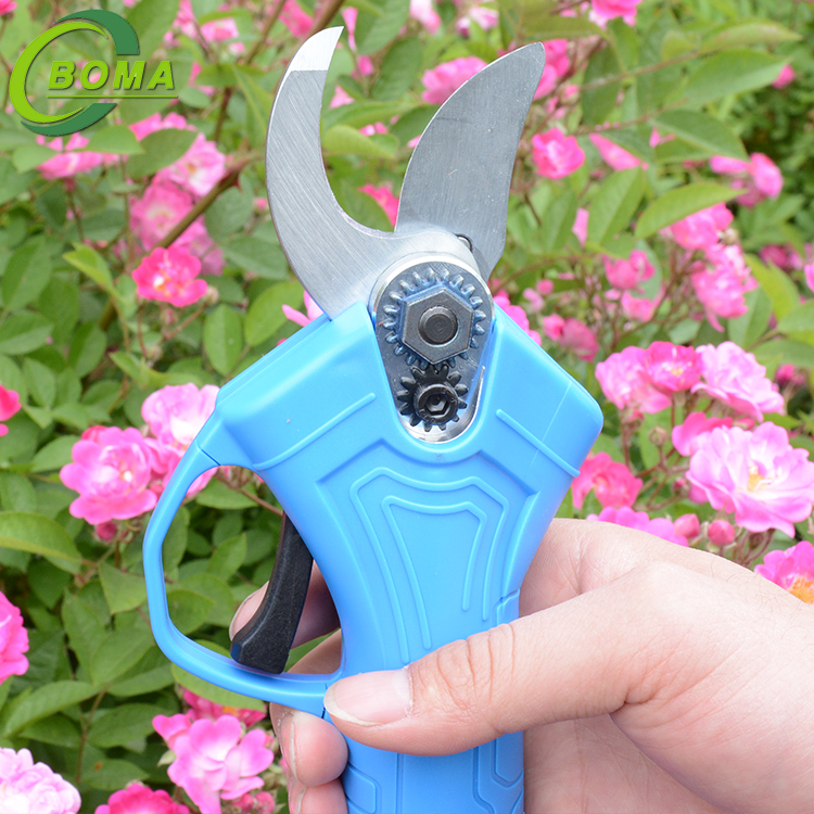 High Quality 25mm Cutting Diameter Garden Tools Electric Farm Scissors Fiberglass Tree Pruner