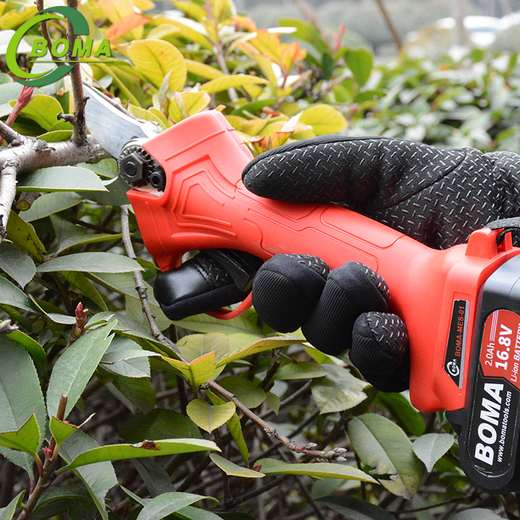 Rechargeable Garden Scissors Pruner with Two Rechargeable Lithium Battery Made in China