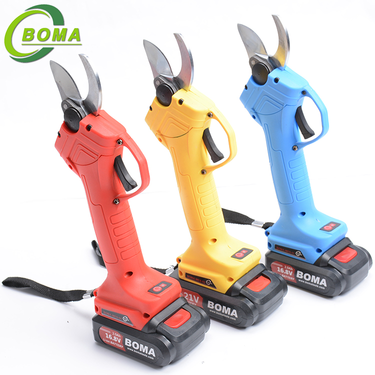 BOMA NE Brand Brushless Light Weight 21V Strong Power Li-ion Secateur for Citrus Orchard Pruning